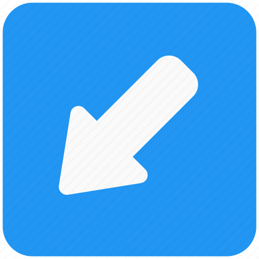 Arrow, down, outdoor, direction icon - Download on Iconfinder