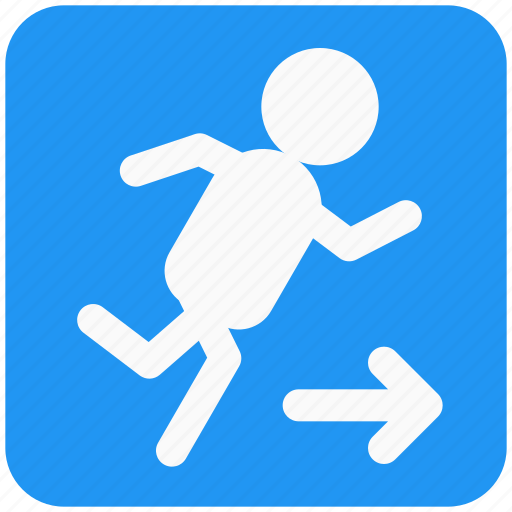 Emergency, exit, outdoor, gateway icon - Download on Iconfinder