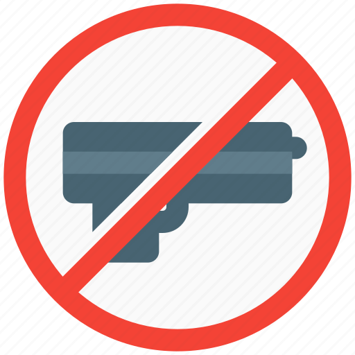 No gun, forbidden, no weapon, outdoor icon - Download on Iconfinder