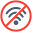 no wifi, restriction, internet, outdoor 