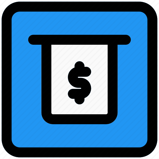 Atm, outdoor, money, automated teller machine icon - Download on Iconfinder