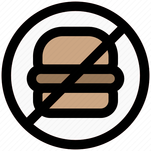 No food, eatables, restricted, outdoor icon - Download on Iconfinder