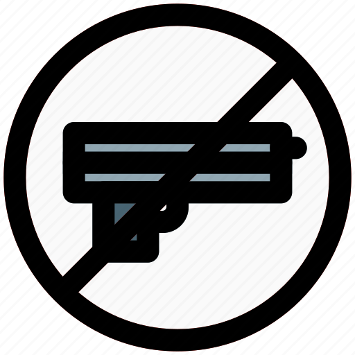 No gun, restricted, outdoor, banned icon - Download on Iconfinder