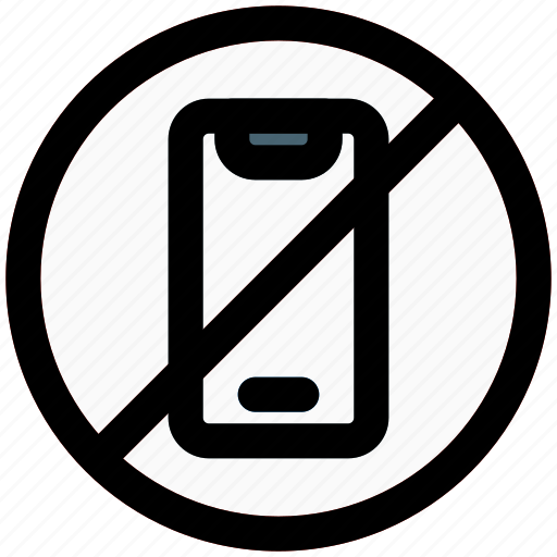 No phone, banned, restricted, outdoor icon - Download on Iconfinder