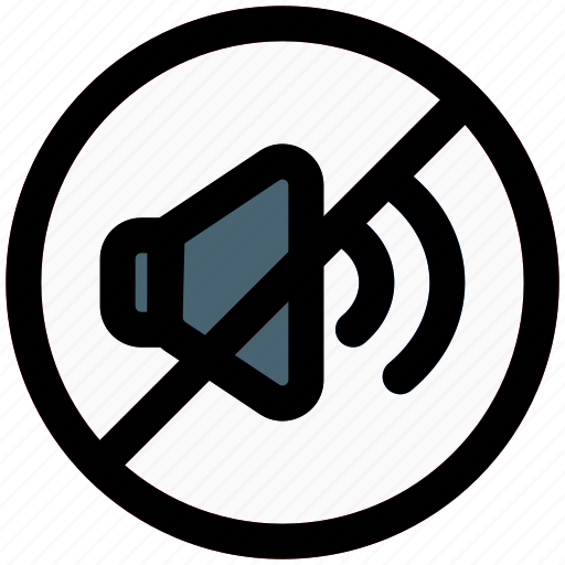 Mute, no speaker, outdoor, banned icon - Download on Iconfinder