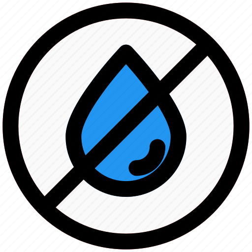 No water, banned, outdoor, restricted icon - Download on Iconfinder