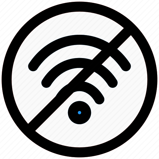 No wifi, internet, connection, outdoor icon - Download on Iconfinder