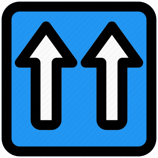 One way, arrows, outdoor, direction icon - Download on Iconfinder