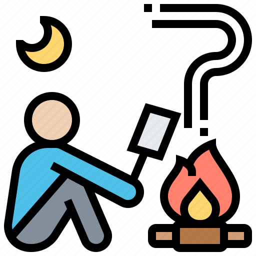 Activity, bonfire, campfire, camping, leisure icon - Download on Iconfinder