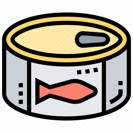 Canned, fish, food, meal, processed icon - Download on Iconfinder