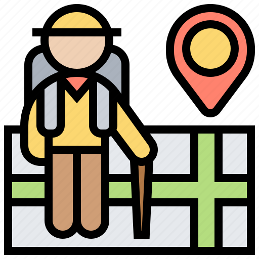 Destination, direction, location, map, navigation icon - Download on Iconfinder