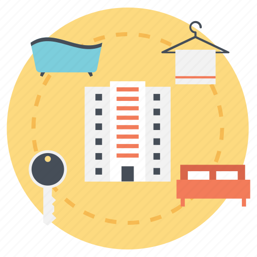 Different hotel services, hotel services, outdoors, planning for journey, traveling services icon - Download on Iconfinder