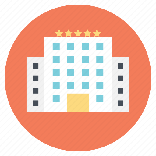 Five star hotel, luxurious hotel, luxurious resort hotel, resort hotel, travel destination icon - Download on Iconfinder