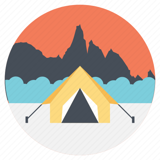 Camping during summer, summer adventures, summer camp, summer vacations camping, traveling icon - Download on Iconfinder