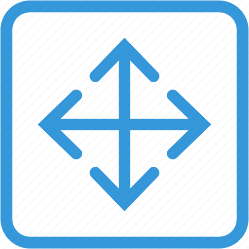 Arrow, expand, zoom out, arrows, direction, navigation icon - Download on Iconfinder