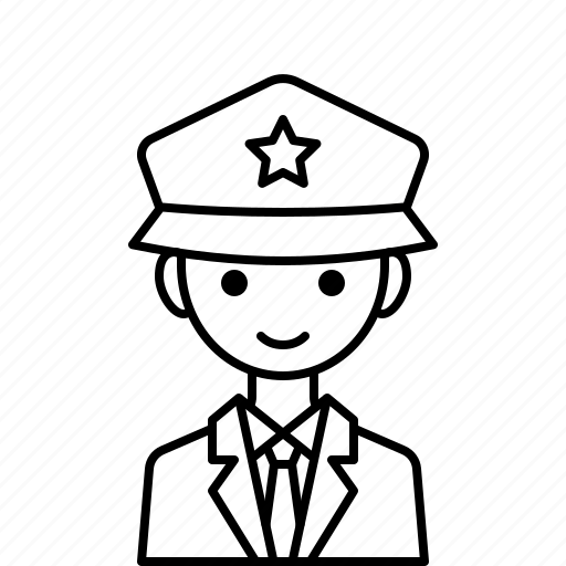Avatar, man, officer, people, police man, profile, smile icon - Download on Iconfinder