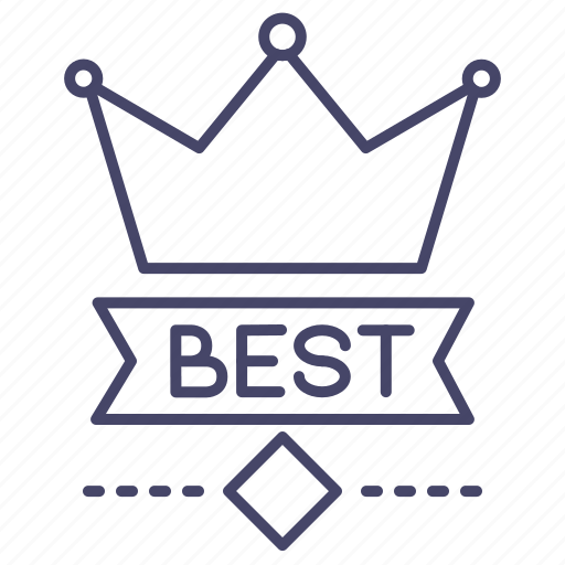 Achievement, best, crown, royal icon - Download on Iconfinder