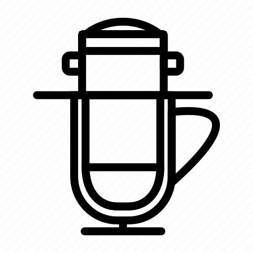 Beverage, coffee, drip, vietnam icon - Download on Iconfinder