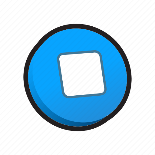 Buttons, player, stop icon - Download on Iconfinder