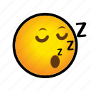 emoticon, sleep, zzz
