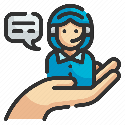 Customer, service, support, operator, telemarketer icon - Download on Iconfinder