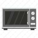 appliance, cartoon, kitchen, microwave, object, oven