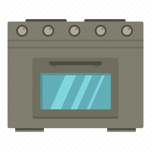 Burner, cartoon, cook, gas, object, oven icon - Download on Iconfinder
