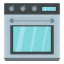burner, cartoon, cook, electric, object, oven