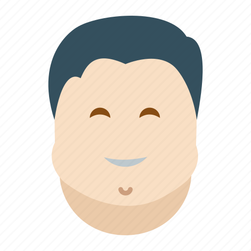 Body fat, face, fat, fatness, goiter, man, over weight icon - Download on Iconfinder