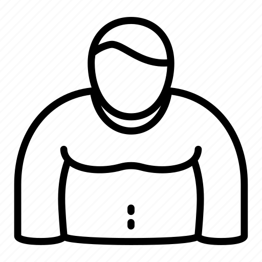 Body fat, fat, fatness, healthy, man, obesity, over weight icon - Download on Iconfinder