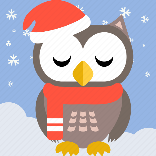 Download Christmas Owl Svg - Winter Owl Svg Scrapbook Cut File Cute ...