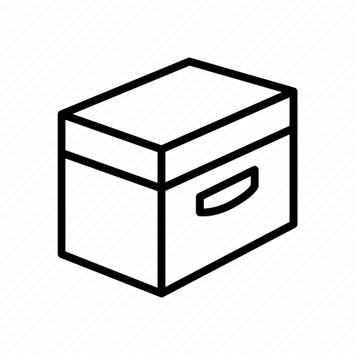 Package, container, box, shipping, mobile icon - Download on Iconfinder