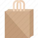 bag, shopping, gift, handle, store