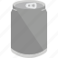 can, metal, liquid, cold, container 