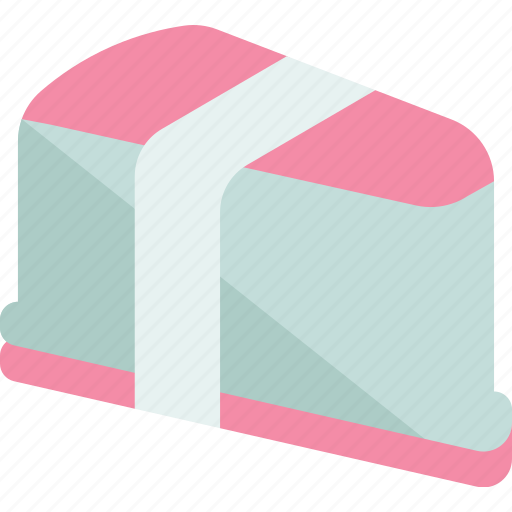 Packaging, cake, piece, box, triangle icon - Download on Iconfinder