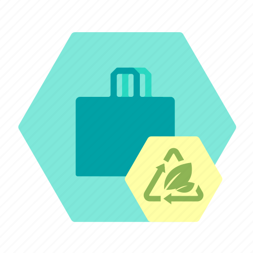 Bag, bioplast, packaging, shopping, sustainable icon - Download on Iconfinder