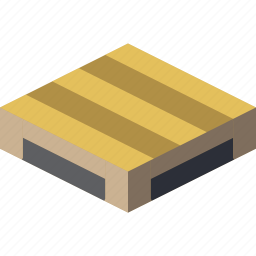Iso, isometric, packing, pallette, shipping icon - Download on Iconfinder