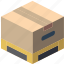 box, iso, isometric, packing, pallette, shipping 
