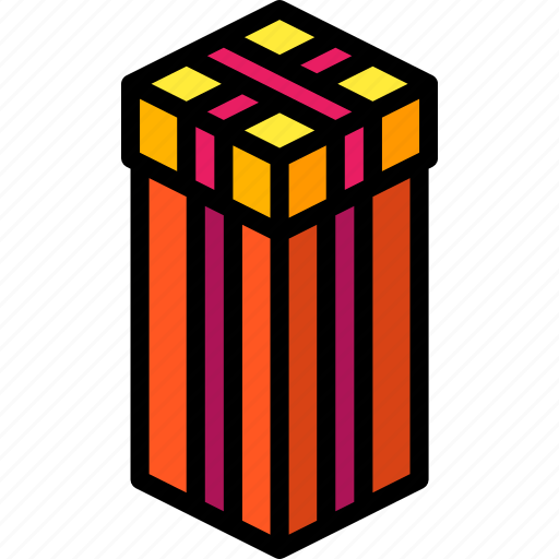 Box, iso, isometric, packing, shipping, tall icon - Download on Iconfinder