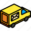 delivery, iso, isometric, packing, shipping, truck 