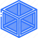 braced, crate, iso, isometric, packing, shipping 