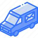devliery, iso, isometric, packing, shipping, truck