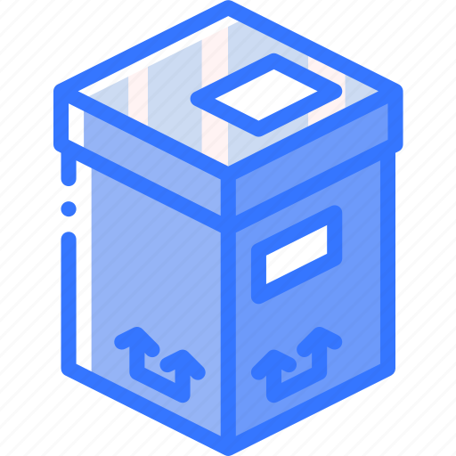 Box, iso, isometric, packing, shipping, tall icon - Download on Iconfinder