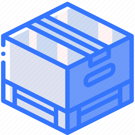 Box, iso, isometric, packing, pallette, shipping icon - Download on Iconfinder