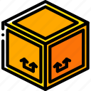 crate, iso, isometric, packing, shipping