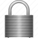 iron, lock, padlock, robust, locked, secure, security