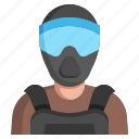 paintball, player, sports, and, competition, gaming, sport, avatar