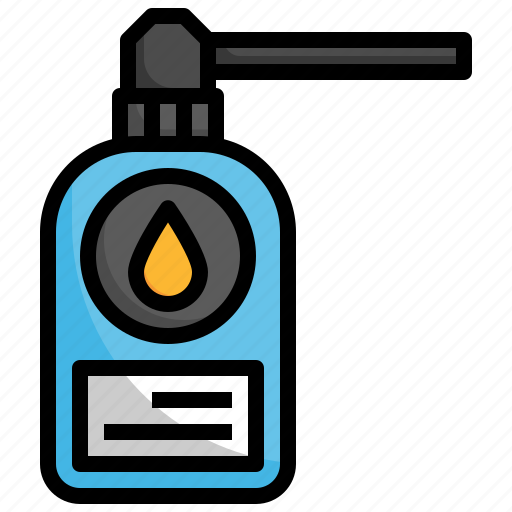 Oil, gun, spray, paint, refinement, pneumatic icon - Download on Iconfinder