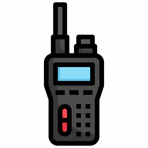 Radio, frequency, walkie, talkie, electronics, conversation icon - Download on Iconfinder