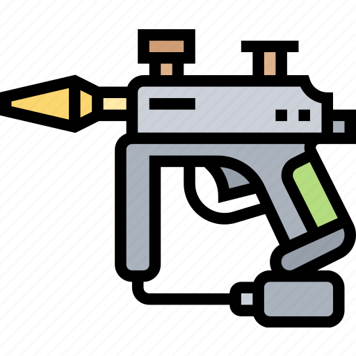 Gun, paintball, attack, weapon, sport icon - Download on Iconfinder